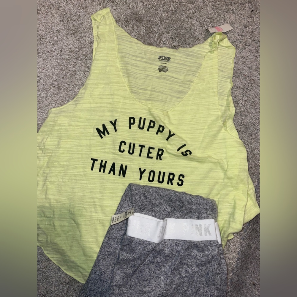 Vs pink outfit tank and leggings